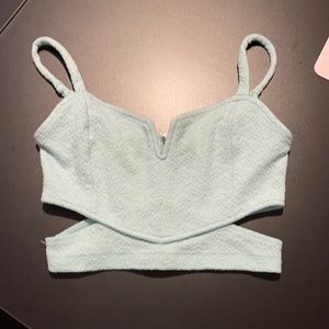 Cut out Crop Top Small